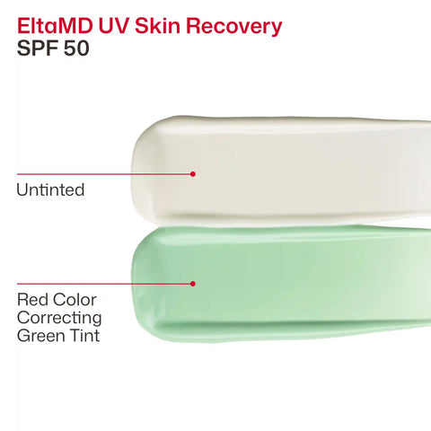 UV Skin Recovery Red Color Correcting Green Tint Broad Spectrum SPF 50